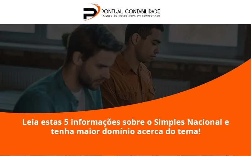 Leia Estas 5 Informações Sobre O Simples Nacional E Tenha Maior Domínio Acerca Do Tema Pontual Contadores - Contabilidade em Mogi das Cruzes - SP | Pontual Contabilidade